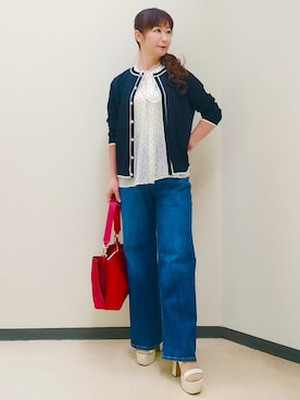 花さん（レディース・157cm）の夏コーディネート