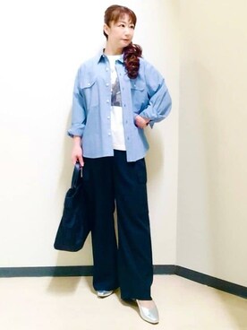 花さん(レディース・157cm)の春コーディネート