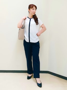 花さん(レディース・157cm)の春コーディネート
