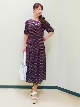 花さん（レディース・157cm）の夏コーディネート