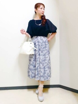 花さん(レディース・157cm)の夏コーディネート