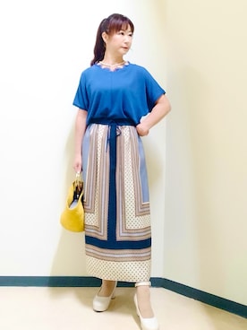花さん(レディース・157cm)の夏コーディネート