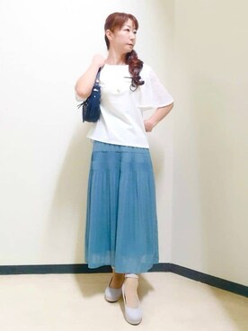 花さん(レディース・157cm)の夏コーディネート