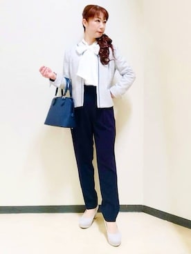 花さん(レディース・157cm)の冬コーディネート