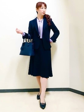 花さん(レディース・157cm)の冬コーディネート