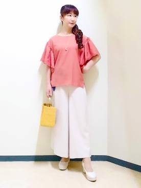 花さん(レディース・157cm)の夏コーディネート