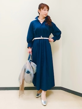 「Reflect（リフレクト）のアイテム（ワンピース/ドレス）」を使った、花さん（レディース・157cm）の春コーディネート