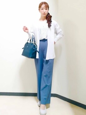 花さん(レディース・157cm)の春コーディネート