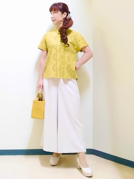 花さん(レディース・157cm)の夏コーディネート