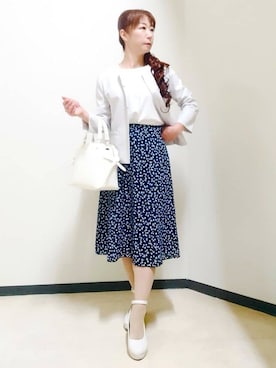 花さん(レディース・157cm)の夏コーディネート