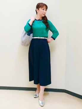 花さん（レディース・157cm）の春コーディネート