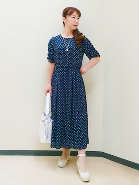 花さん(レディース・157cm)の春コーディネート