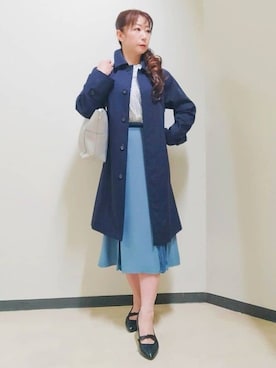 花さん(レディース・157cm)の冬コーディネート