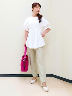 花さん(レディース・157cm)の夏コーディネート