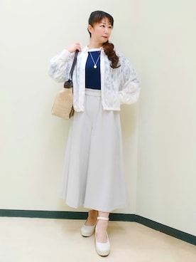 花さん（レディース・157cm）の春コーディネート