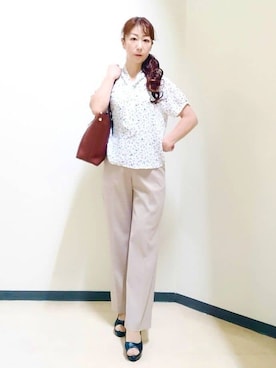 花さん(レディース・157cm)の夏コーディネート