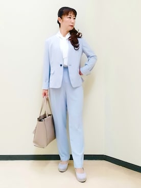 花さん(レディース・157cm)の春コーディネート