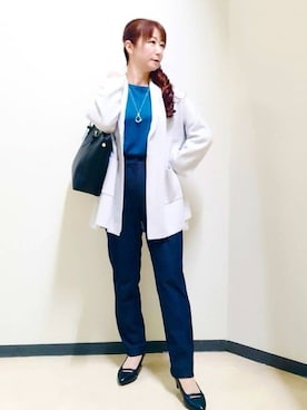 花さん(レディース・157cm)の秋コーディネート