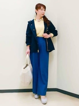 花さん(レディース・157cm)の春コーディネート