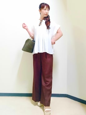 花さん(レディース・157cm)の夏コーディネート