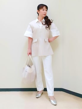 花さん(レディース・157cm)の春コーディネート