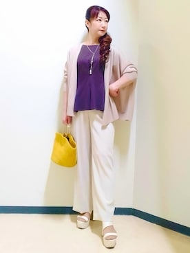 花さん（レディース・157cm）の夏コーディネート