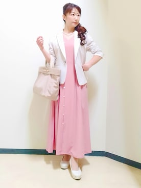 花さん(レディース・157cm)の春コーディネート