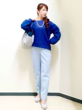 「Reflect（リフレクト）のアイテム」を使った、花さん（レディース・157cm）の春コーディネート