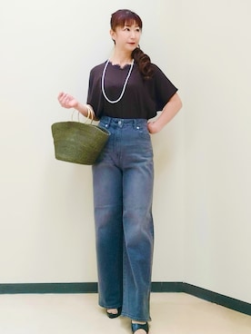 花さん(レディース・157cm)の夏コーディネート