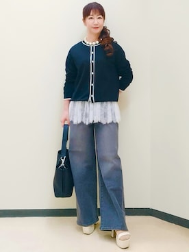 花さん（レディース・157cm）の夏コーディネート