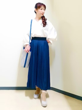 花さん(レディース・157cm)の夏コーディネート