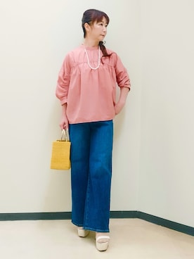 花さん(レディース・157cm)の夏コーディネート