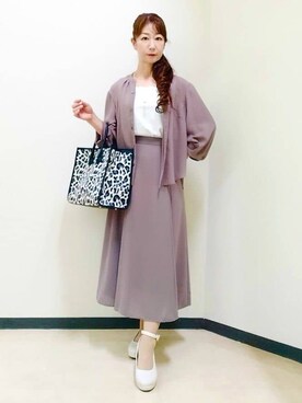 花さん(レディース・157cm)の夏コーディネート