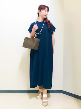 花さん(レディース・157cm)の夏コーディネート