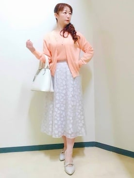 花さん（レディース・157cm）の春コーディネート