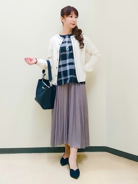 花さん(レディース・157cm)の秋コーディネート