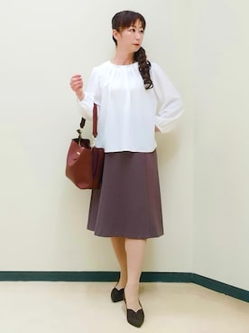 花さん(レディース・157cm)の秋コーディネート