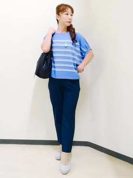 花さん(レディース・157cm)の夏コーディネート