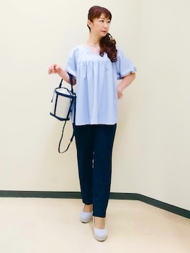花さん(レディース・157cm)の春コーディネート