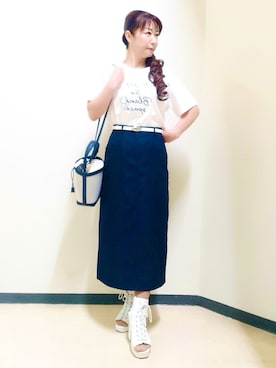 花さん(レディース・157cm)の夏コーディネート