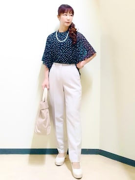 花さん(レディース・157cm)の夏コーディネート
