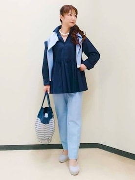花さん(レディース・157cm)の春コーディネート