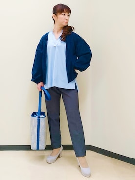 花さん(レディース・157cm)の夏コーディネート