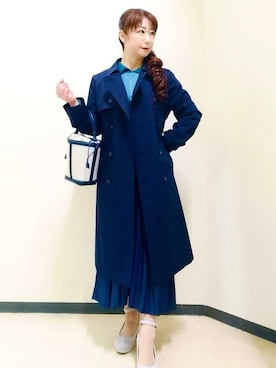 「Reflect（リフレクト）のアイテム（アクセサリー）」を使った、花さん（レディース・157cm）の冬コーディネート
