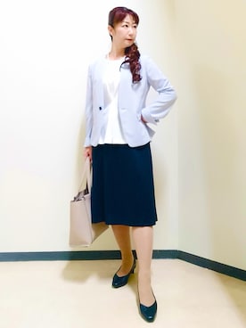 花さん（レディース・157cm）の夏コーディネート