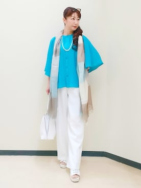 花さん（レディース・157cm）の春コーディネート