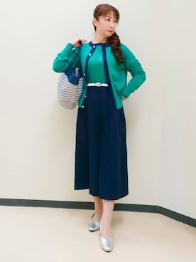 花さん（レディース・157cm）の春コーディネート