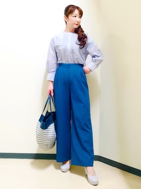 花さん(レディース・157cm)の春コーディネート