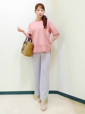 花さん(レディース・157cm)の夏コーディネート