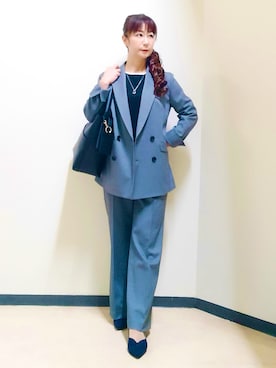 花さん(レディース・157cm)の秋コーディネート
